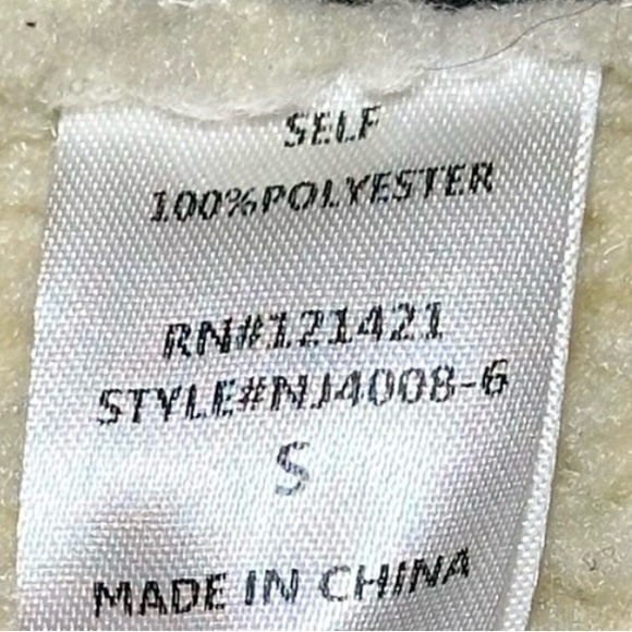 LIKE NEW Ellison Black Suede and Sherpa Jacket - Picture 12 of 12